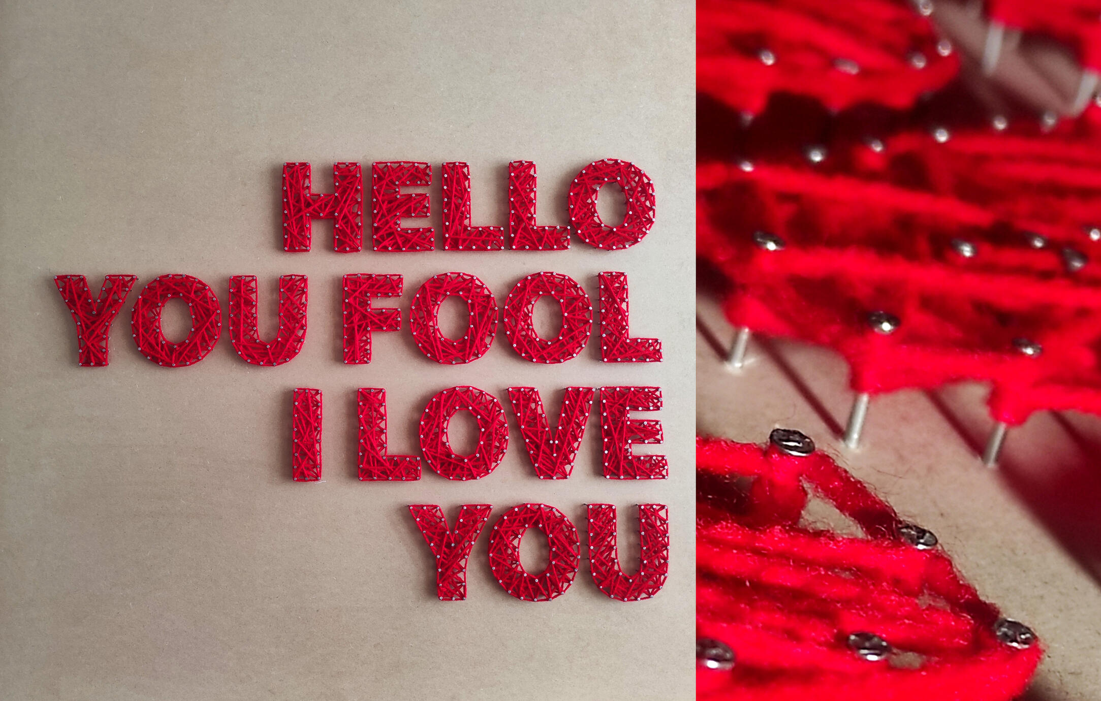 String Art Lettering